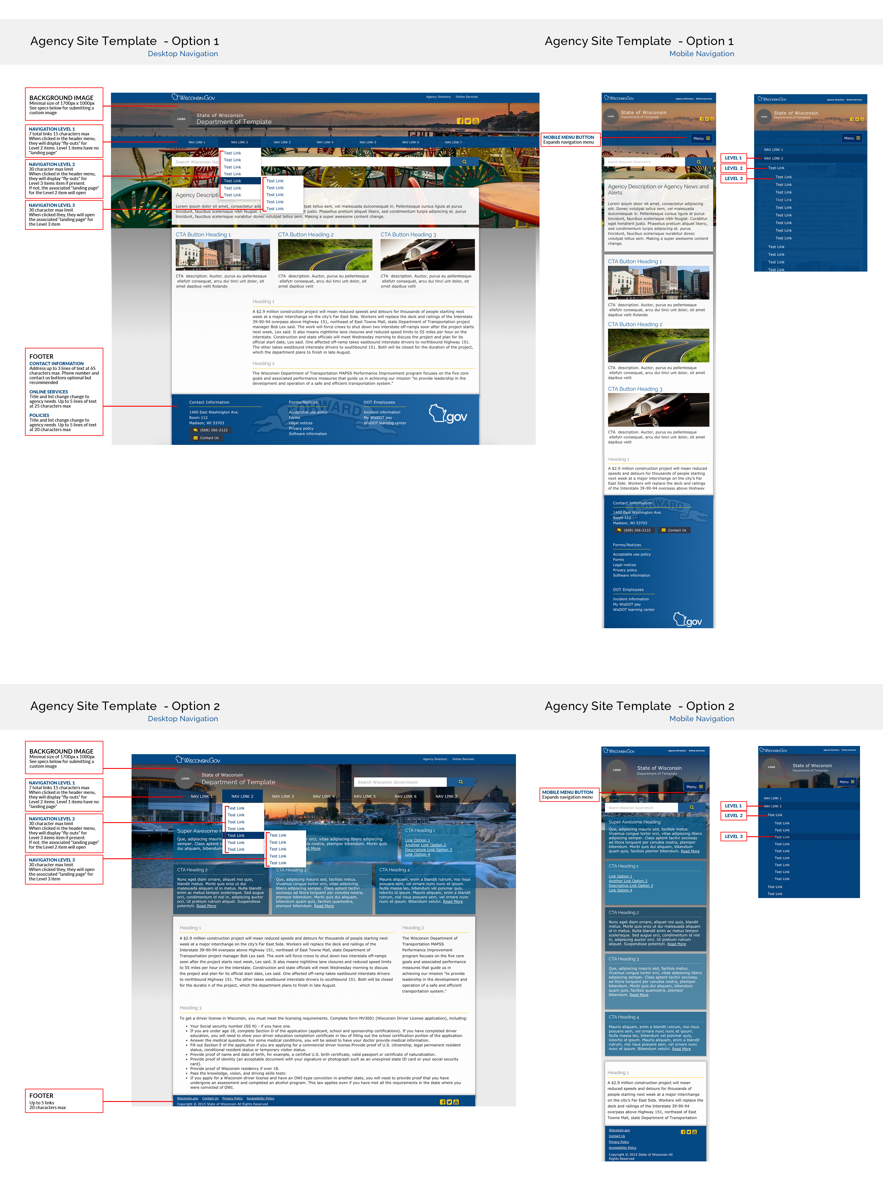 Agency Templates Style Guide