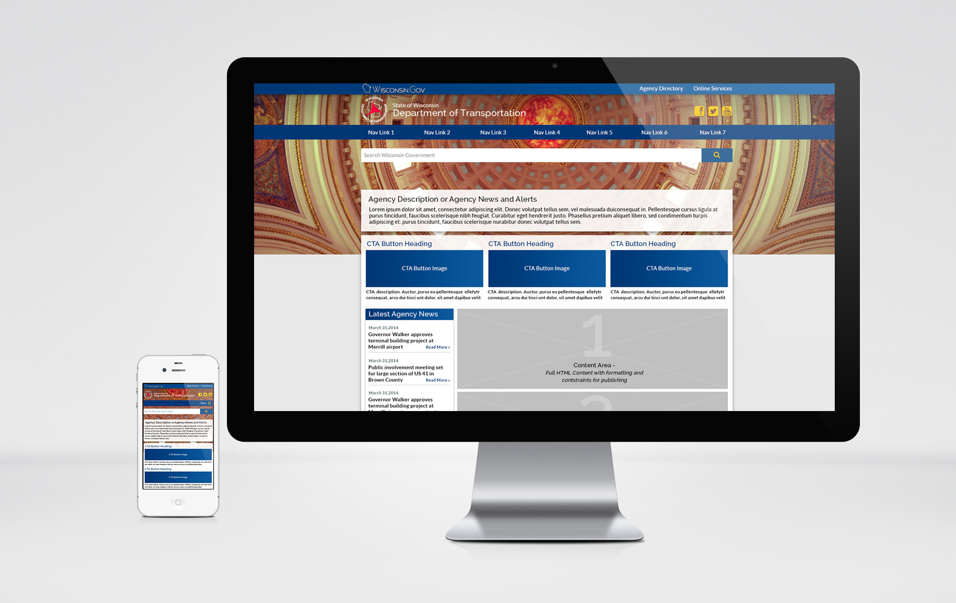 Agency Template Option 1