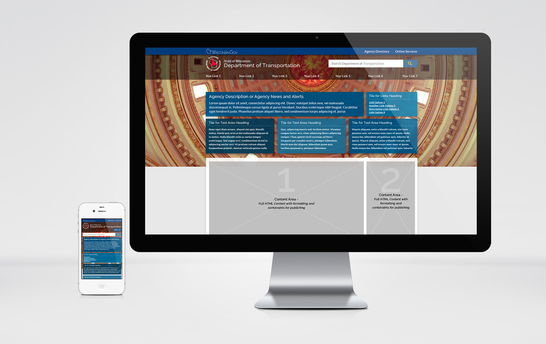 Agency Template Option 2