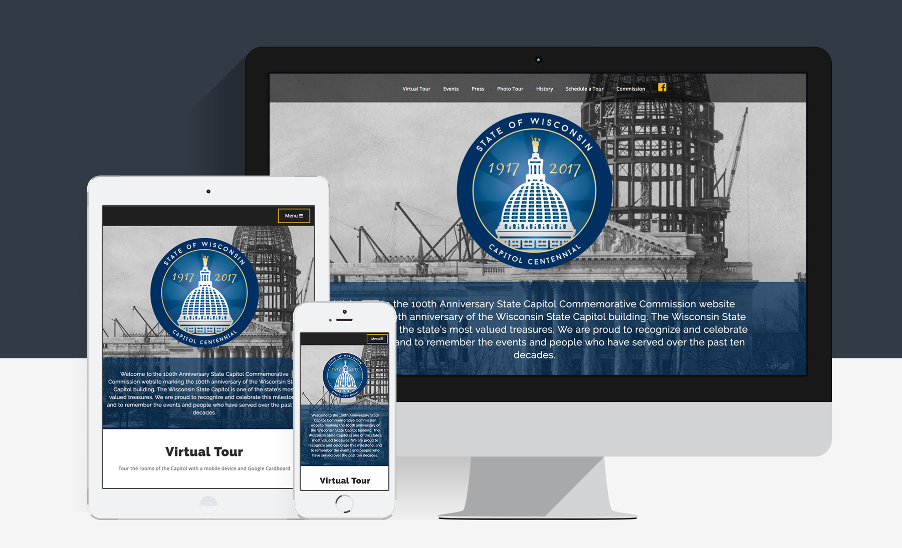 Wisconsin Capitol Tour Website