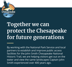 <span>Chesapeake Conservancy</span><i>→</i>