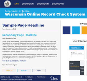 <span>Wisconsin Online Record Check System</span><i>→</i>